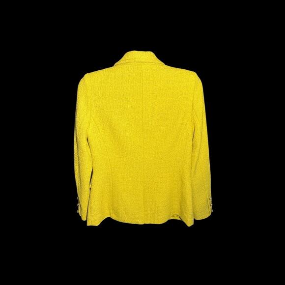 Nanette Lepore Double Breasted Citrine Blazer NWT Size 10 - Picture 5 of 10